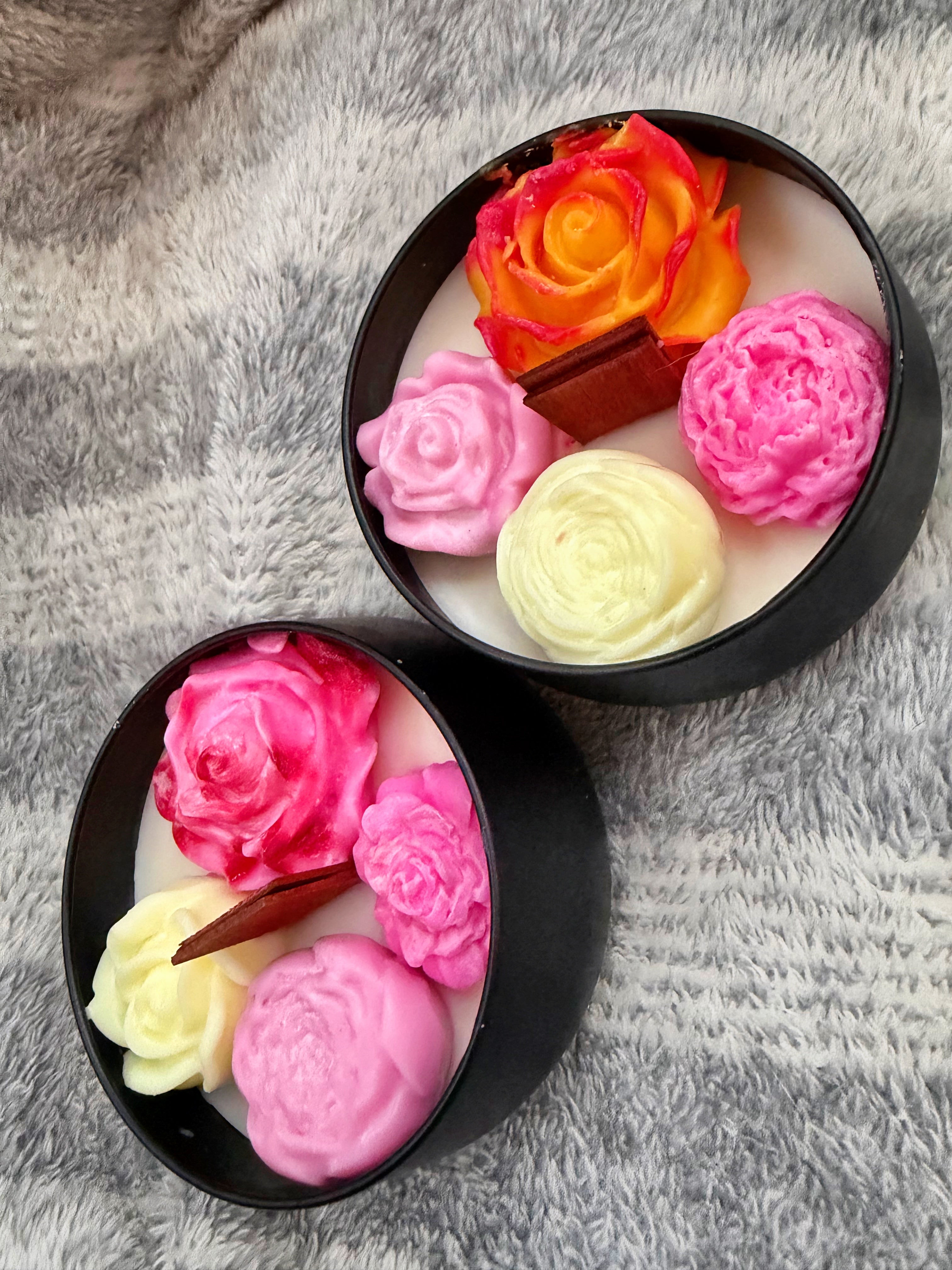 Soy Candle in Matte Black Tin